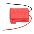 thumbnail image 2 of Adaptador De Batería Seguro, Material ABS Fácil Instalación Conector De Montaje De Alimentación De Base Portátil Compacto Con Cables Para Batería De Litio De 18 V, 2 of 7