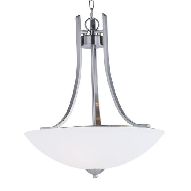 Maxim 21654SWSN Taylor 3-Light Pendant, Satin Nickel