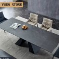 thumbnail image 4 of Multifunctional Large Home Family Concise Kitchen Furniture Italian Marble Top Folding Table For Villa Dining Room Visitor My Lux Decor Round, 4 of 9