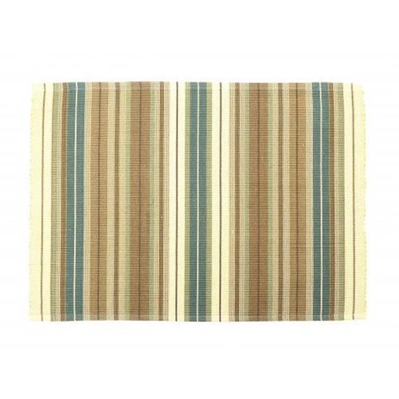 Mr. MJs Trading AG-01224S-4 19 in. Ribbed Placemats, Woodside - Set of 4