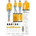 thumbnail image 6 of Women's Casual Solid Office Work Wear Long Sleeve Fitted Open Front Blazer Jacket, 6 of 7