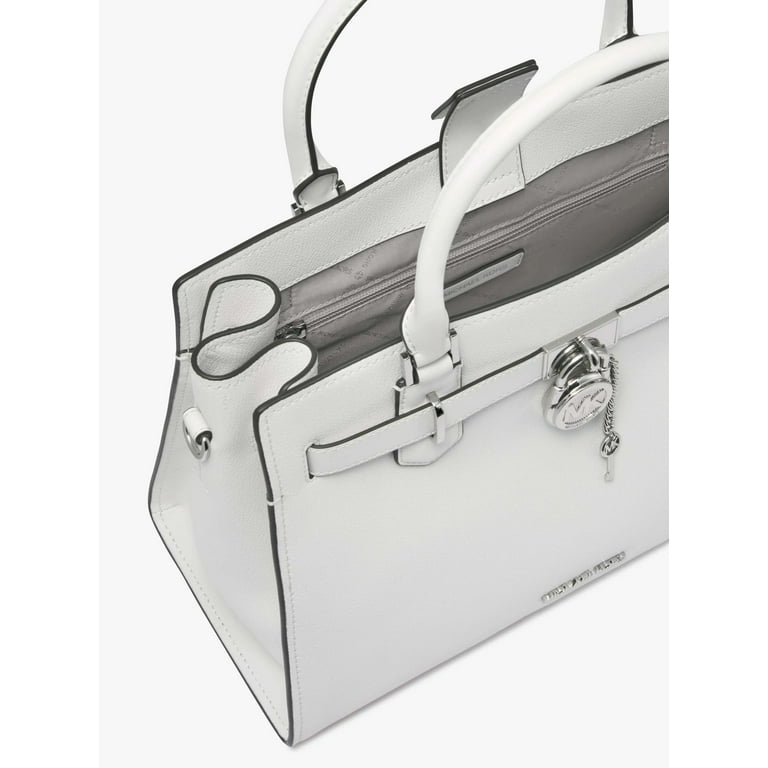 Michael Kors Women's Hamilton Medium Top Zip Leather Satchel Michael Kors Women's Hamilton Medium Top Zip Leather Satchel