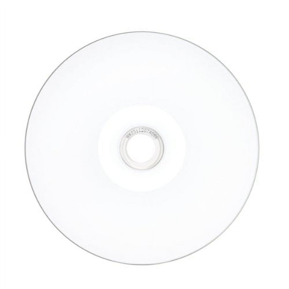 100 x Blank CD-R White Full Face Inkjet Printable disc 52x 700MB