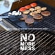 thumbnail image 4 of Alfombrilla reutilizable no pegajosa para asar y asar, 3 uds., para cocinar, hornear, pícnic al aire libre, freír, almohadilla para cocinar (negro), 4 of 4
