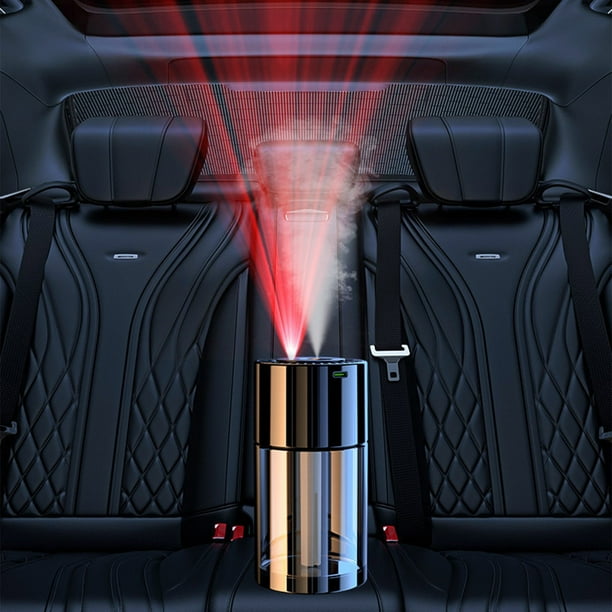 Atomizador de spray Star Light Aromatherapy - Difusor USB para coche de 160 ml con efectos de luz LED y funcionamiento silencioso