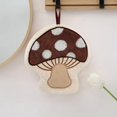 thumbnail image 1 of 1 toalla de mano con forma de seta, microfibra suave, patrón geométrico, estilo moderno, solo lavado a mano, adecuada for decoración navideña, adornos navideños, 1 of 2