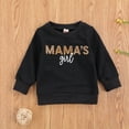 thumbnail image 2 of Bagilaanoe Toddler Baby Girl Casual Sweatshirt Long Sleeve Letter Print Pullover 6M 12M 18M 24M 3T 4T 5T 6T Kids Loose Tee Tops, 2 of 6