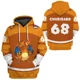 thumbnail image 5 of Pikachu Anime Elf 3D Digital Printing Fashion Casual Sweatshirt Hooded Pullover Zipper Shirt Birthday Gift, 5 of 5