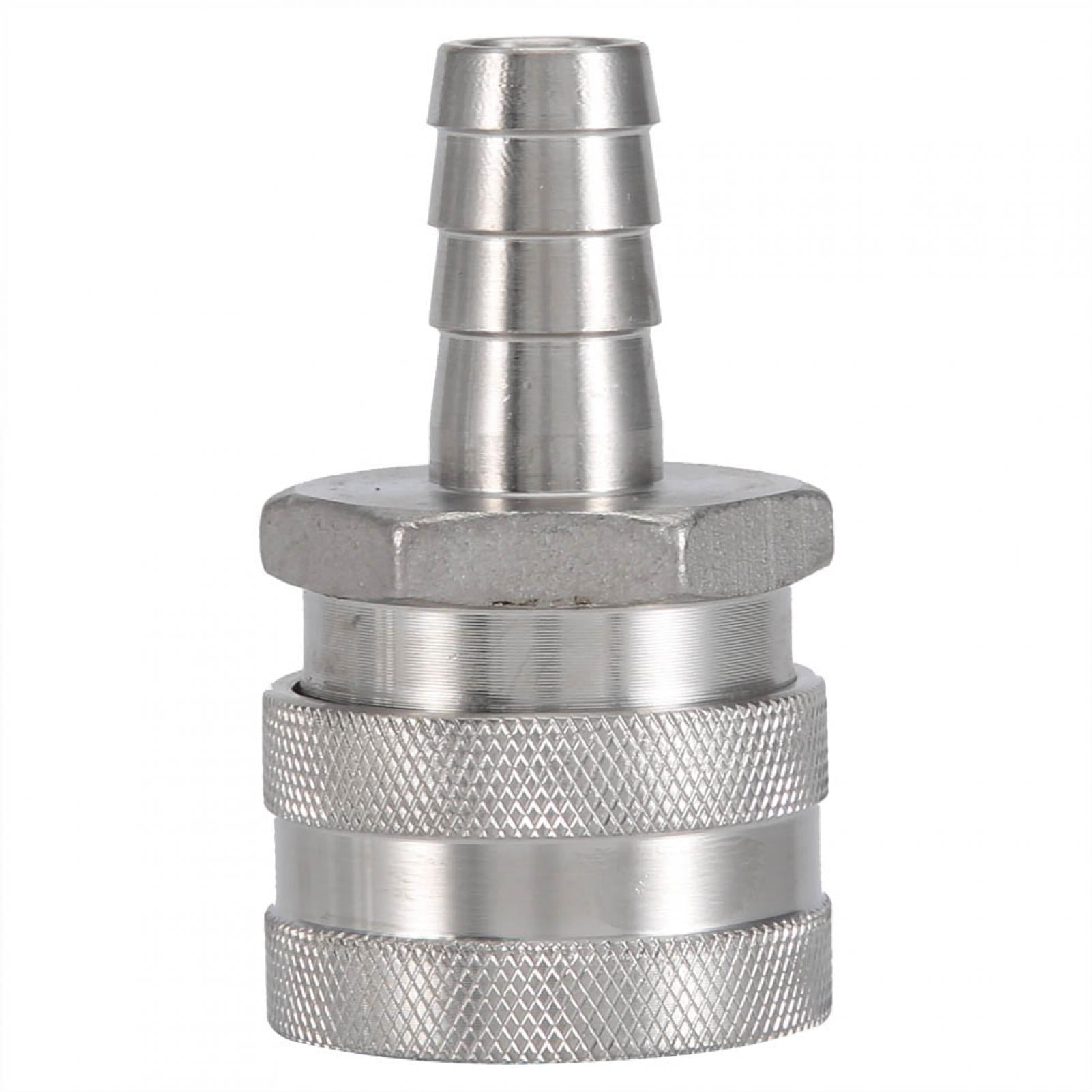 Homebrew Disconnect,Stainless Steel Homebrew Quick Disconnect Set 1/2