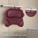 thumbnail image 5 of Almohada de baño RUVINCE, bañera ergonómica de lujo con ventosas, 5 of 6
