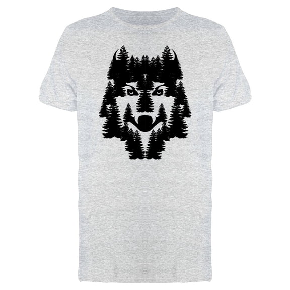Wild Wolf T-Shirt Men -Image by Shutterstock, Male XX-Large
