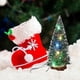 thumbnail image 1 of Árbol de Navidad Pequeño yuxing con luces LED adorno artificial de mesa 20 x 8 colores 15 cm, 1 of 3