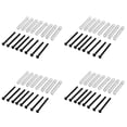 thumbnail image 1 of 32 Piezas M2.5X32mm Fonocaptor Humbucker de Guitarra Electrica Tornillo Y Resorte de de Ajuste - Paso 0.4mm - Negro, 1 of 9