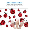 thumbnail image 5 of Pofeuu Fly Flying Ladybug Print Desk Mat for Keyboard and Mouse，Computer Desk Matt for Desktop，Large Mouse Pad for Desk，Desk Pads on Top of Desks 12x31.5in, 5 of 8