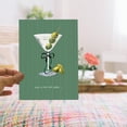 thumbnail image 3 of Tarjeta de cumpleaños tiangqiwoole con temática Martini para mujeres, 3 of 7
