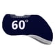 thumbnail image 5 of Funda protectora para cabeza de putter de hierro de lujo para palos de golf deportivos, de 48 degree a 60 degree 60 grados azul marino, 5 of 7