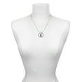 thumbnail image 3 of Delight Jewelry Silvertone Horn Toad Live Ring Charm Necklace, 18", 3 of 4