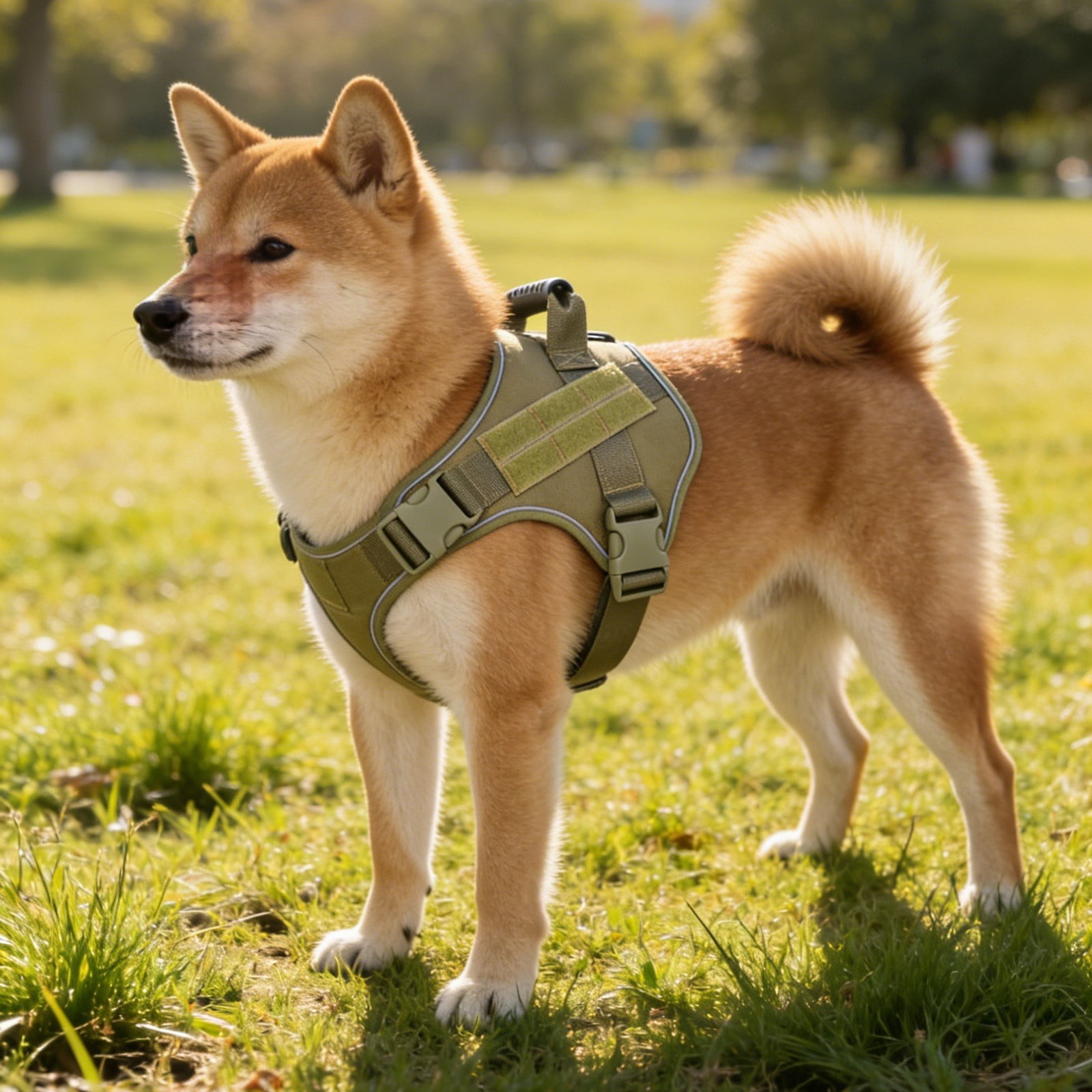 Harness for Large Dogs Heavy Duty Non Pull Harness with Handles for Walking and Training - Overhead Straps and Control Grip without Pulls