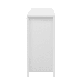 thumbnail image 6 of Hassch Buffet Cabinet with Storage, Sideboard Cabinet with 2 Drawers and 4 Doors, Farmhouse Coffee Bar Cabinet with Adjustable Shelves for Kitchen, Entryway, Living Room, Dining Room, White, 6 of 10
