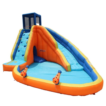 Banzai Sidewinder Falls Inflatable Kids Water Park Swim Splash