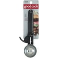 thumbnail image 6 of Ice Cream Scoop, Self-Defrosting Aluminum Trigger Release, Silver/Black, GoodCook, 6 of 6