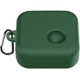 thumbnail image 1 of Funda Para Nothing Ear (2), Funda De Silicona Suave Tpu Ligera Funda Protectora A Prueba De Golpes Con Mosquetón Verde Oscuro, 1 of 5