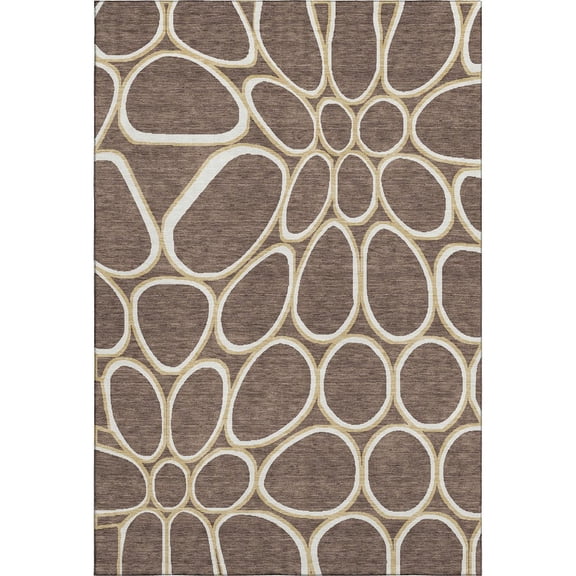 Dalyn Rugs Premium Machine Washable Mayfield AMF1041 Brown 2'6" x 3'10" Rug