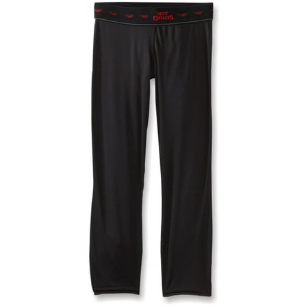Hot Chillys Youth Peachskins Bottom Lightweight Relaxed Fit Base Layer - Black X-Small