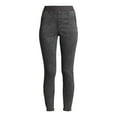 thumbnail image 6 of No Boundaries Juniors' Mid Rise Pull-On Jeggings with Rib Waistband, 6 of 6