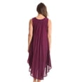 thumbnail image 3 of Riviera Sun Sleeveless Umbrella Dresses for Women 21971-FUS-M (Fuchsia, Medium), 3 of 3