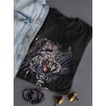thumbnail image 3 of Artshine Snake Dream I T-Shirt Women -Arvee Gibson Designs, Female Small, 3 of 4