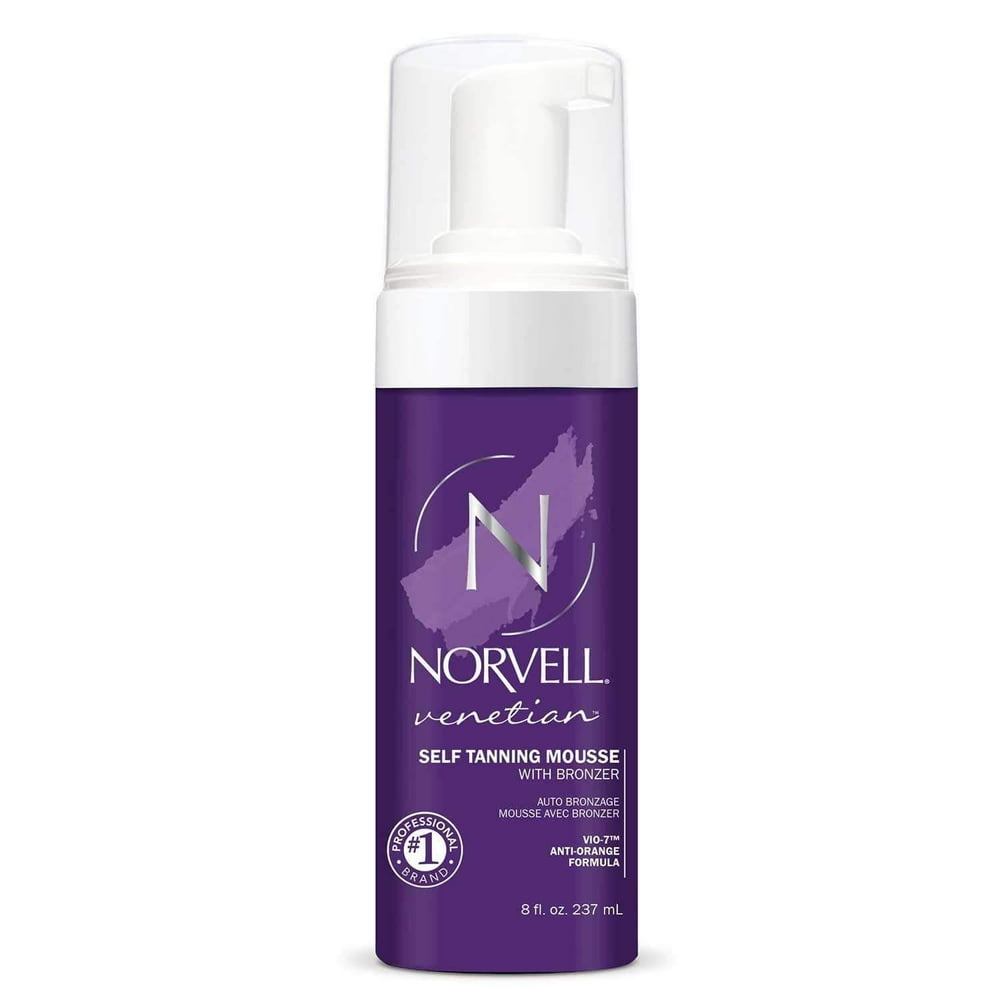 Norvell Sunless SelfTanning Mousse with Bronzer Instant