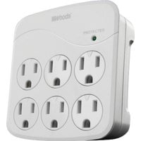 SURGE WALL TAP 6OUT GRY (Pack of 1)