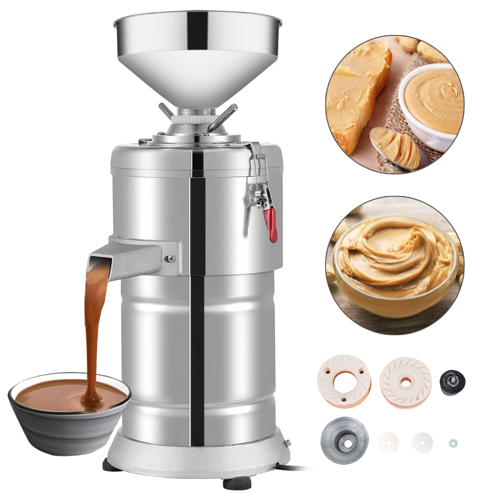 Adoner Nostalgia Electric Peanut Butter Machine Maker Grinder for Homemade Cooking 110V 