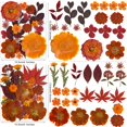 thumbnail image 3 of Paquete de Flores Secas YouthBro 141PCS Mariposas de Otoño Marrón DIY, 3 of 7