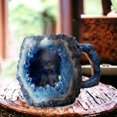 thumbnail image 4 of fsxdhpcsgfc Coffee Mugs Stunning Coffee Mug Unique Resin Cup For A Tall Glass Cups for Coffee Clear Iced Coffee Tumbler Glass Flat Bottom Mugs Ceramic And Metal Bottom, 4 of 7