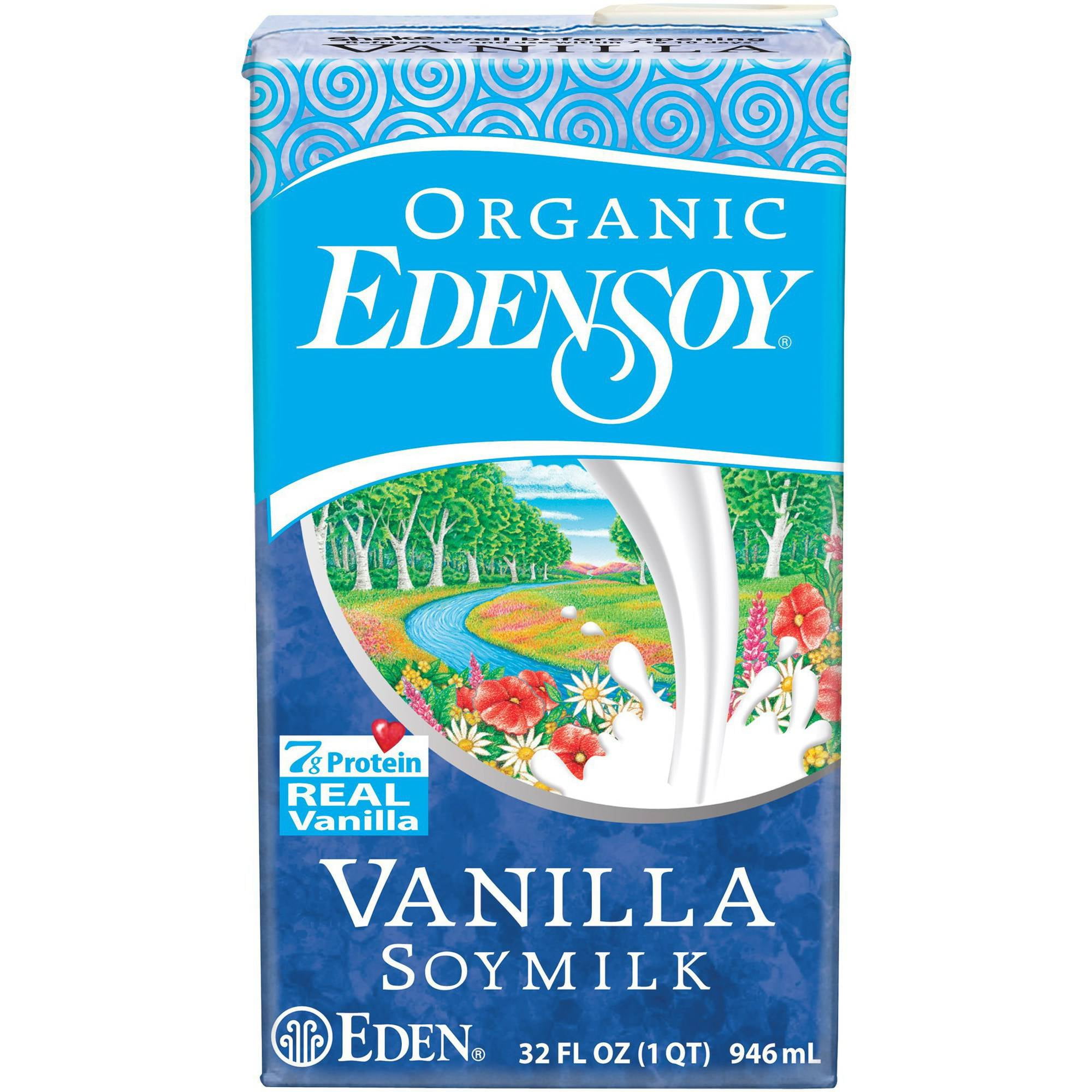 Eden Vanilla Edensoy, Organic, 32 Ounce (Pack of 6) by