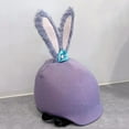 thumbnail image 1 of Cubierta para casco de esquí, decoración para casco de esquí y Snowboard, accesorios para cascos morado, 1 of 8
