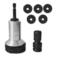 thumbnail image 1 of Eliminación de óxido en los pernos,Herramienta para eliminar el óxido de las ruedas Kit de limpieza del cubo de la rueda,Limpiador de pernos de rueda para llave de impacto de 1/2 Plata, 1 of 6