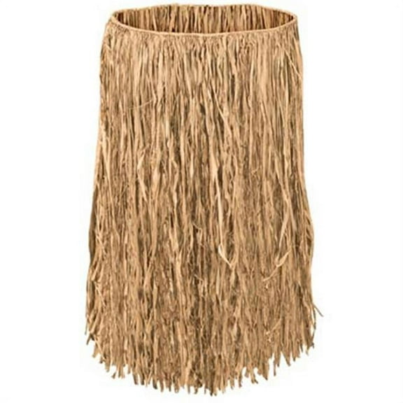 King Size Raffia Hula Skirt 42"W X 28"L - 12 Pack (1 Per Package)