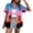 D Hot Pink, variant on Women Shirts Hawaiian Print Casual Blouse for Women Short Sleeve Button Down Unisex Summer Tropical Floral Top Blue XXXXXL