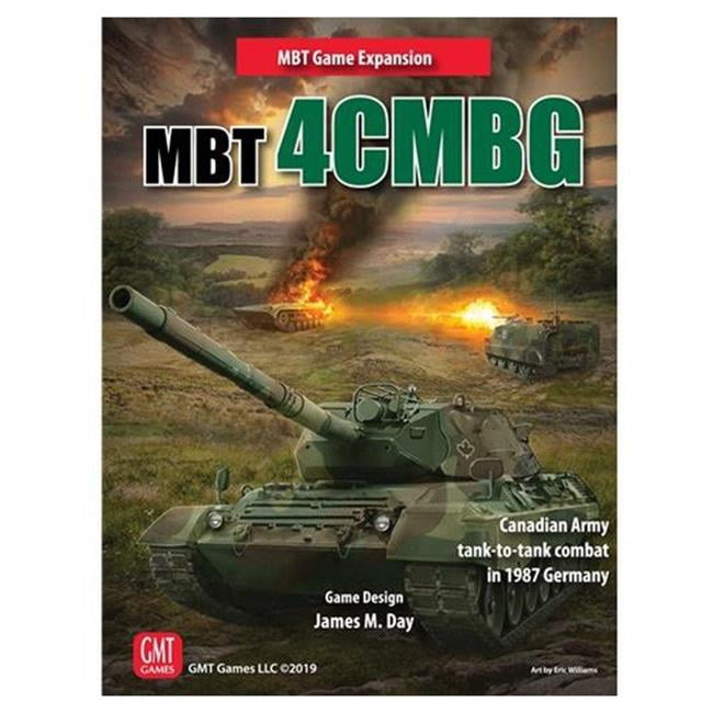 MBT Board Game Expansion 4CMBG Canadian Army Tank to Tank in 1987 Germany - Walmart.com