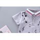 thumbnail image 5 of Nota de ocio de primavera y verano Ropa para niños Pantalones de dos piezas para niños Traje gris Abanopi Ropa, 5 of 7