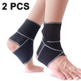 thumbnail image 1 of Ankle Support Brace, Adjustable Compression Ankle Braces for Sports Protection, One Size Fits Most for Men & Women, 1 of 7
