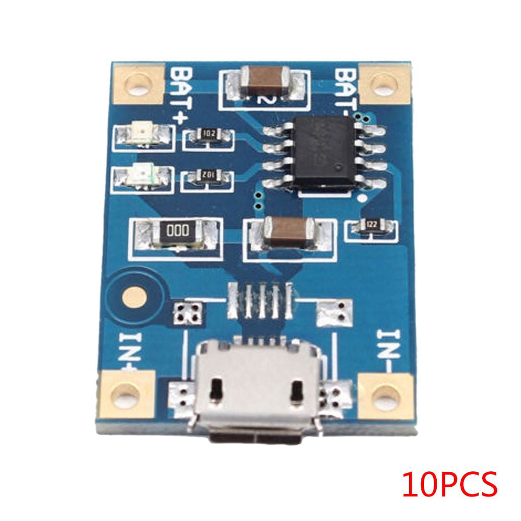 5PCS NEW MICRO USB 1A Battery Charging Module TP4056 Precise 