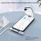 thumbnail image 5 of Adaptador de Auriculares USB Tipo C A USB C Doble de 60 W, USB 3.2 Gen2, Convertidor de Audio OTG C A C de 10 Gbps para 15 S24U, 5 of 5