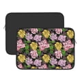 thumbnail image 2 of Pofeuu Colorful Roses Print Laptop Carrying Case,13-15-Inch Laptop and Tablet, Sleek Design, Durable and Water-Repellent Fabric, Business Casual or School-13 inch, 2 of 8