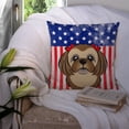 thumbnail image 3 of Design with Dog Fabric Decorative Pillow, 3 of 4
