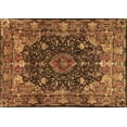 thumbnail image 1 of Ahgly Company Indoor Rectangle Persian Brown Traditional Area Rugs, 2' x 4', 1 of 4