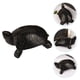 thumbnail image 2 of Estatua de tortuga, escultura de tortuga de obsidiana, figura de tortuga de obsidiana, decoración con forma de animal, 2 of 7
